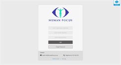 Desktop Screenshot of humanfocus.org.uk